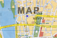 Prag Stadtplan mit Prag Hostel Na Zborenci