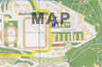 Prag Stadtplan mit Prag Hostel Strahov