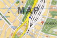 Prag Stadtplan mit Prag Hostel Vesta