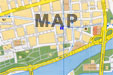 Prag Stadtplan mit Prag Hotel Belvedere