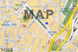 Prag Stadtplan mit Prag Hotel Elysee