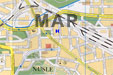 Prag Stadtplan mit Prag Hotel Mira